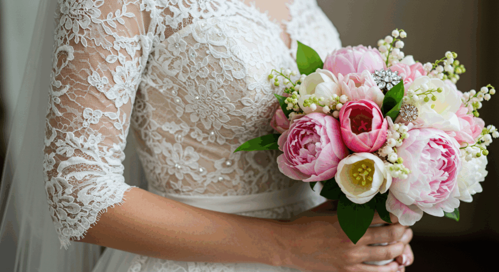 春の結婚式の画像