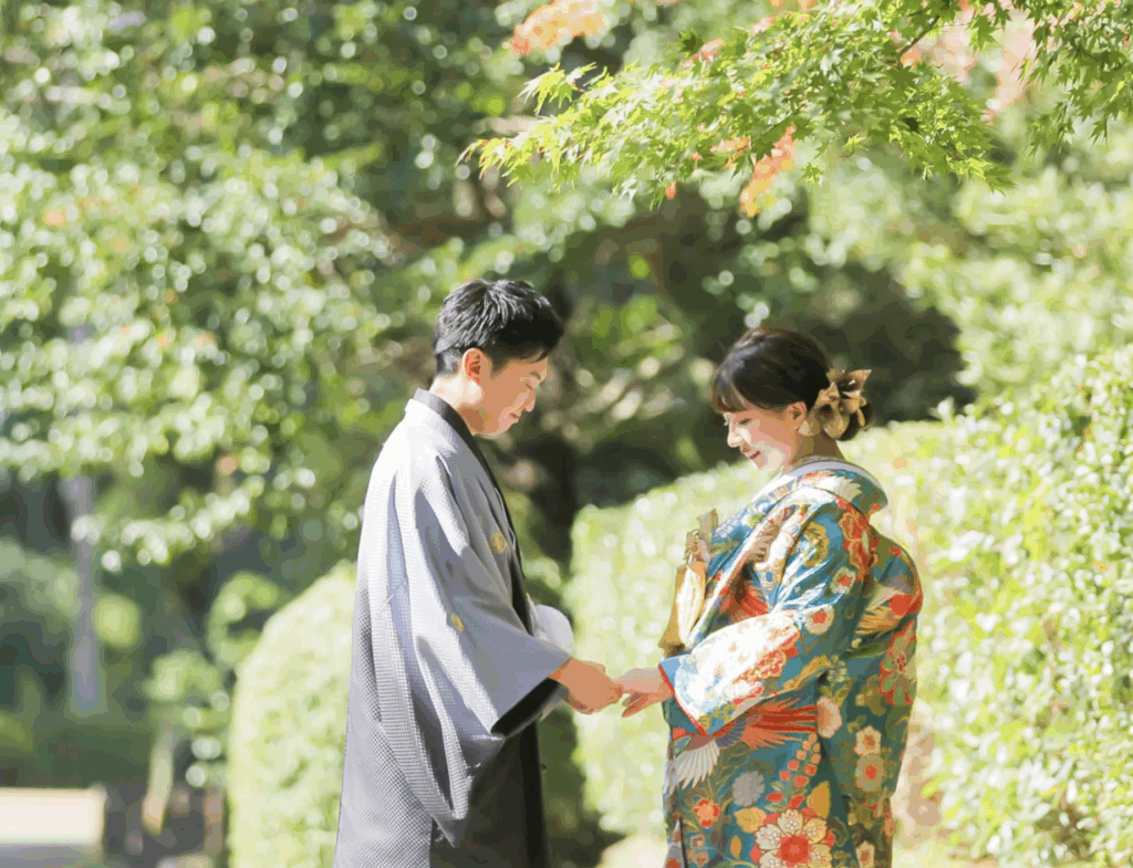 名古屋城の前撮り写真の画像