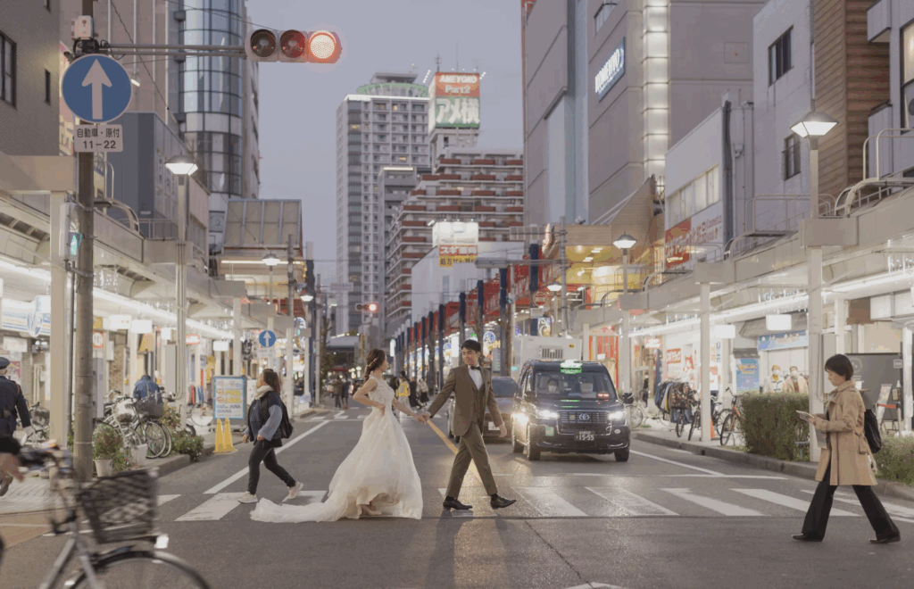 大須観音の前撮り写真の画像