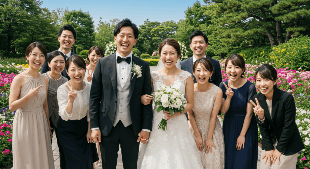 ゲスト全員との記念撮影タイムに関する画像